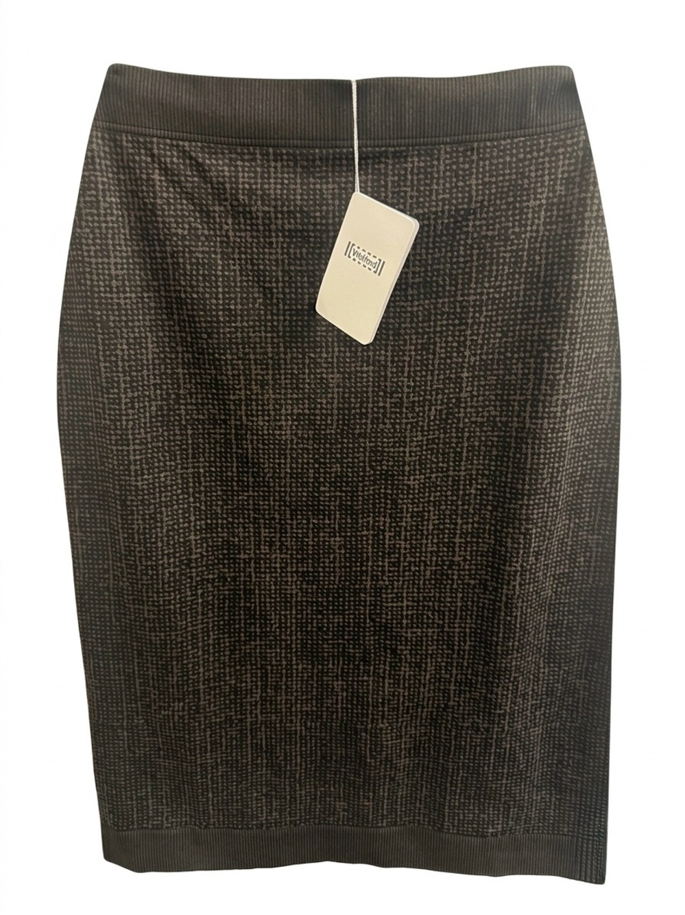 Wolford Black Textured Pencil Skirt